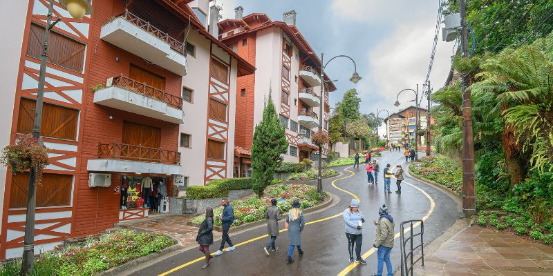 Rua Torta em Gramado - RS